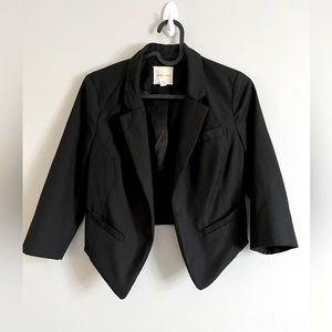 Silence+Noise cropped blazer size XS